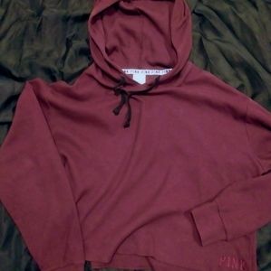 PINK Victoria's Secret Pullover Hoodie Half top